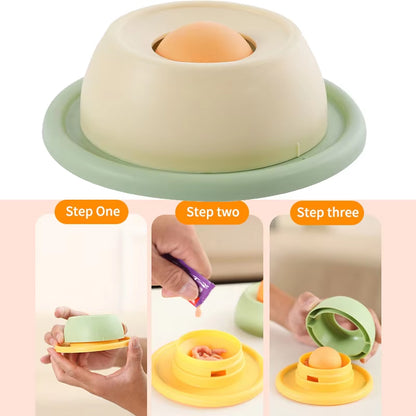 Dog Cat Licking Mat with Suction Cups Slow Feeder Interactive Toy for Yogurt Anti-Spill Bite Resistant Silicone Licking Mat